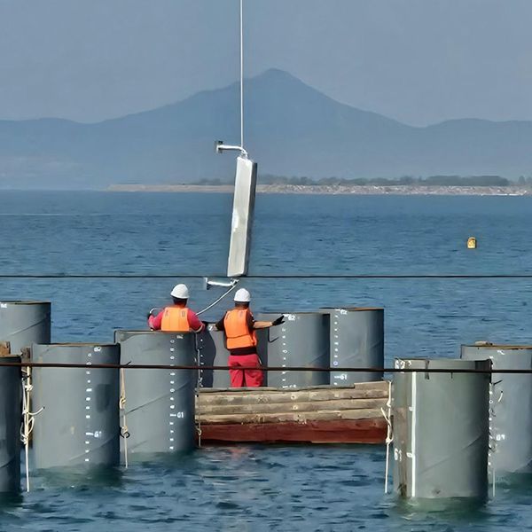 牺牲阳极块安装